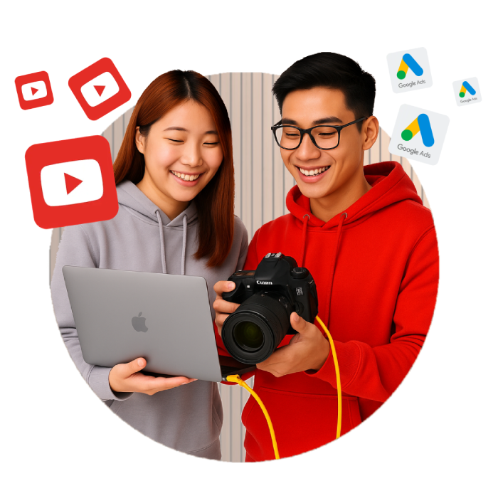 Ilustrasi layanan subscribers YouTube