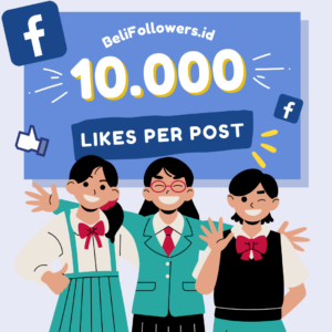 Jual likes facebook 10000 per post Permanen Aktif Murah