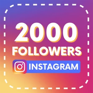 2000 Followers Instagram