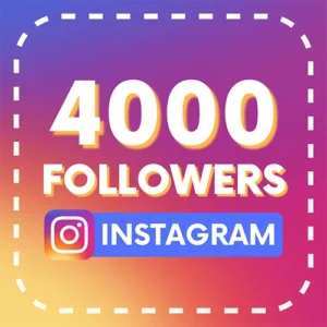4000 Followers Instagram