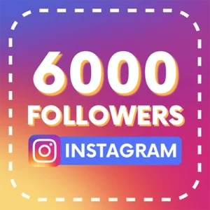 6000 Followers Instagram