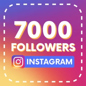 7000 Followers Instagram