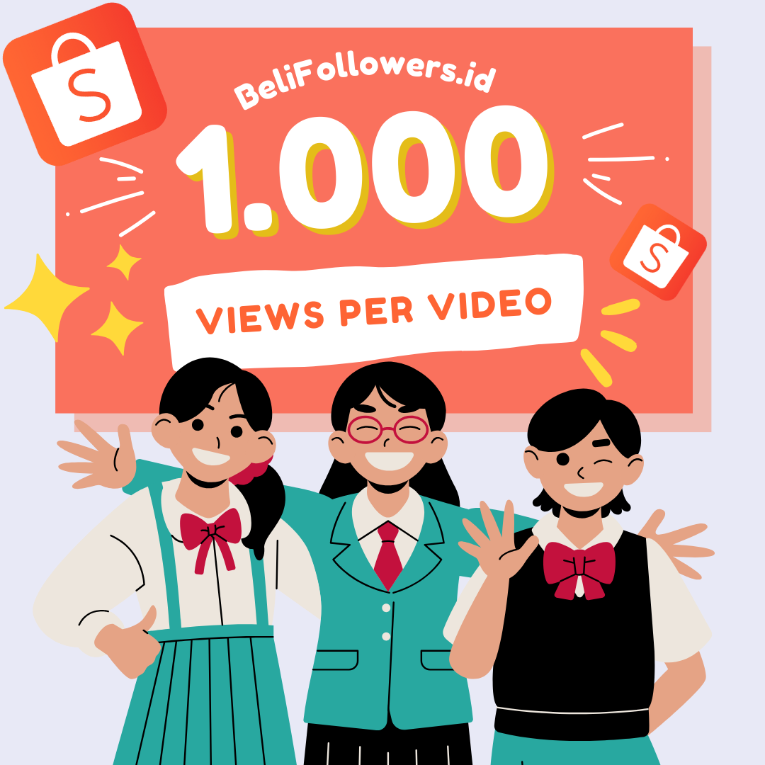 1000 Views Video Shopee