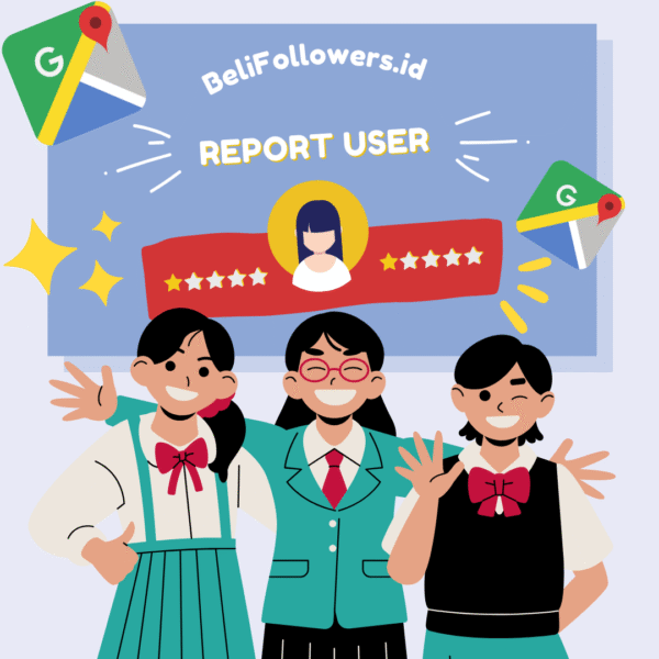 report user / pengguna google maps
