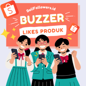 Buzzer Shopee Likes/Love Products