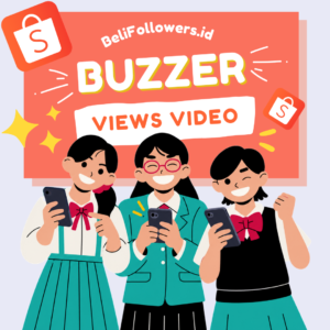 Buzzer Shopee Views Contents (Include Likes, Comments)